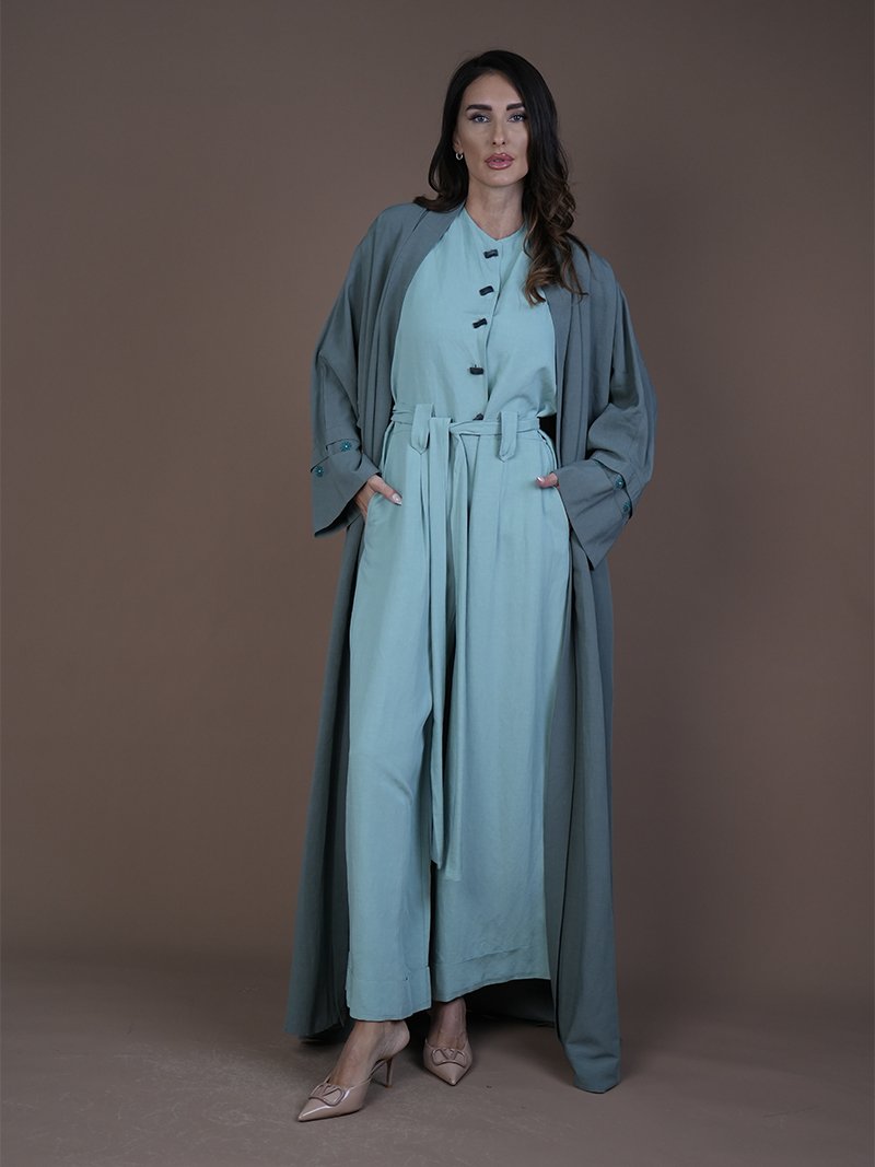 Viola Abaya Elegant modest wear Stylish Islamic clothing Contemporary Abaya Custom-fit elegance Sophisticated modest fashion Premium quality Abaya