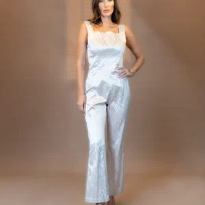 silver jumpsuit